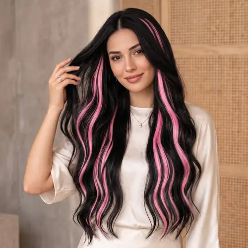 Renkli Gerçek Boncuk Kaynak / Açık Pembe / 10 Adet