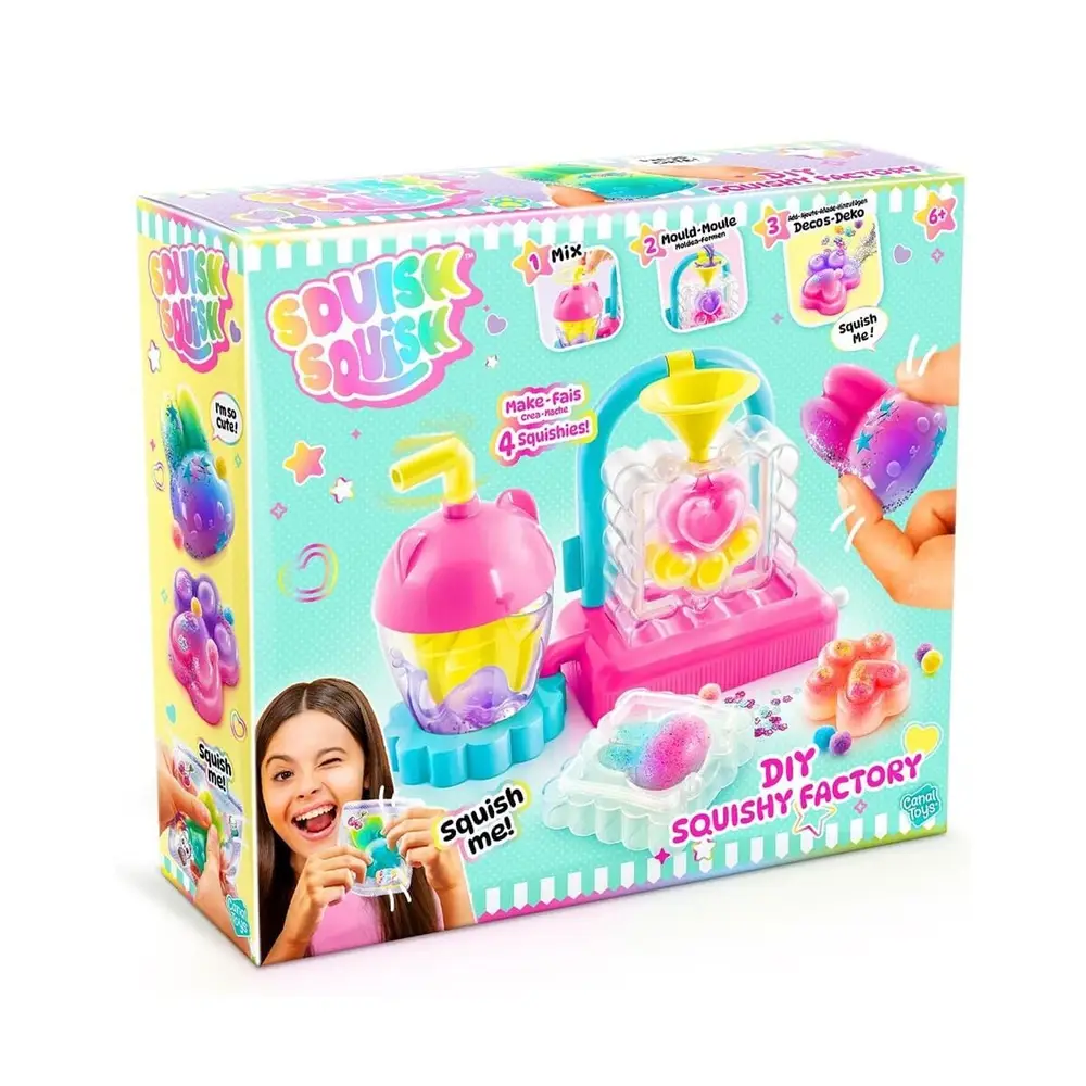 S00024500 SUN CNL HOBİ SET SQUISHY FACTORY DIY 6