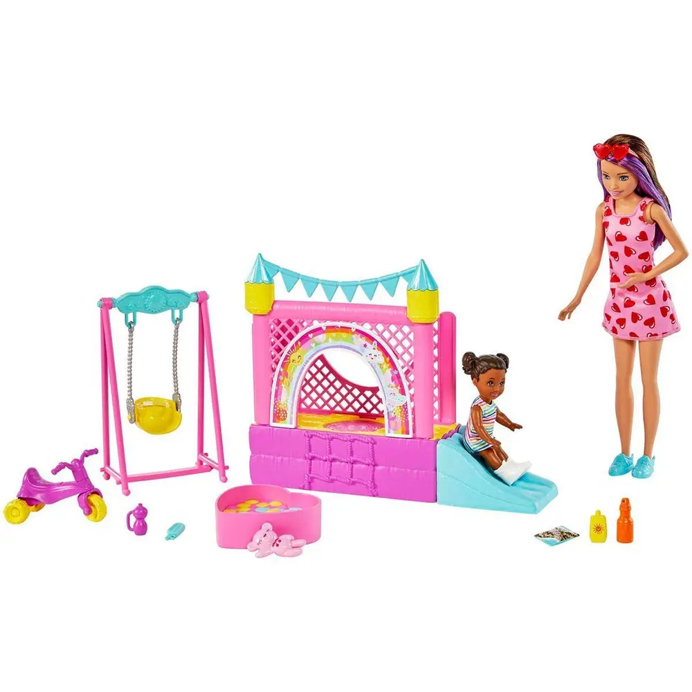 HHB67 Bebek Bakıcısı Skipper Oyun Evi Seti 2