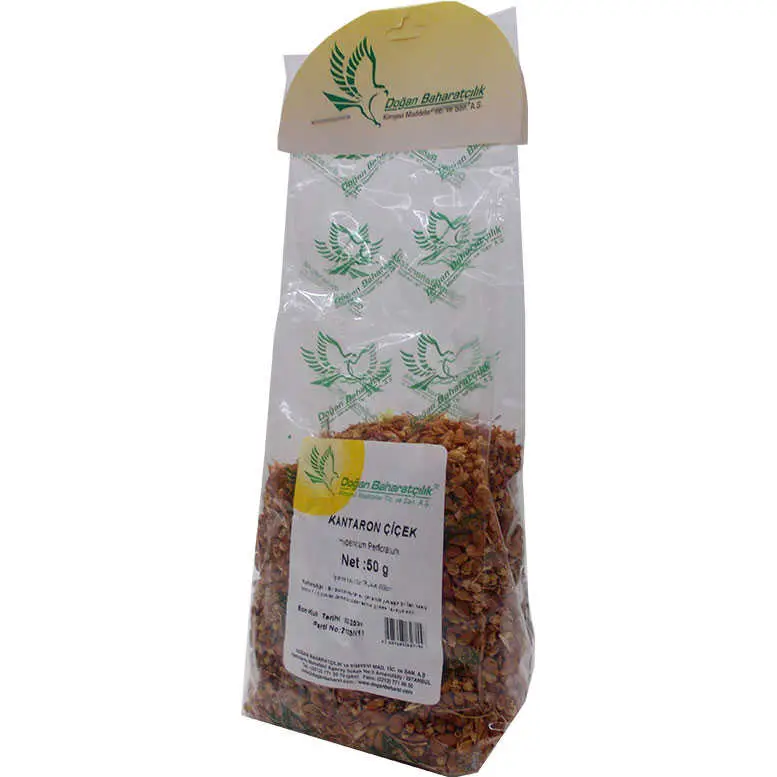 Kantaron Otu Çiçeği Doğal 50 Gr Paket 3