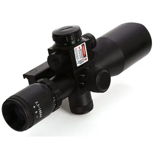 Süper Zoomlu Lazerli Profesyonel Dürbünü 2.5-10X40/E 3