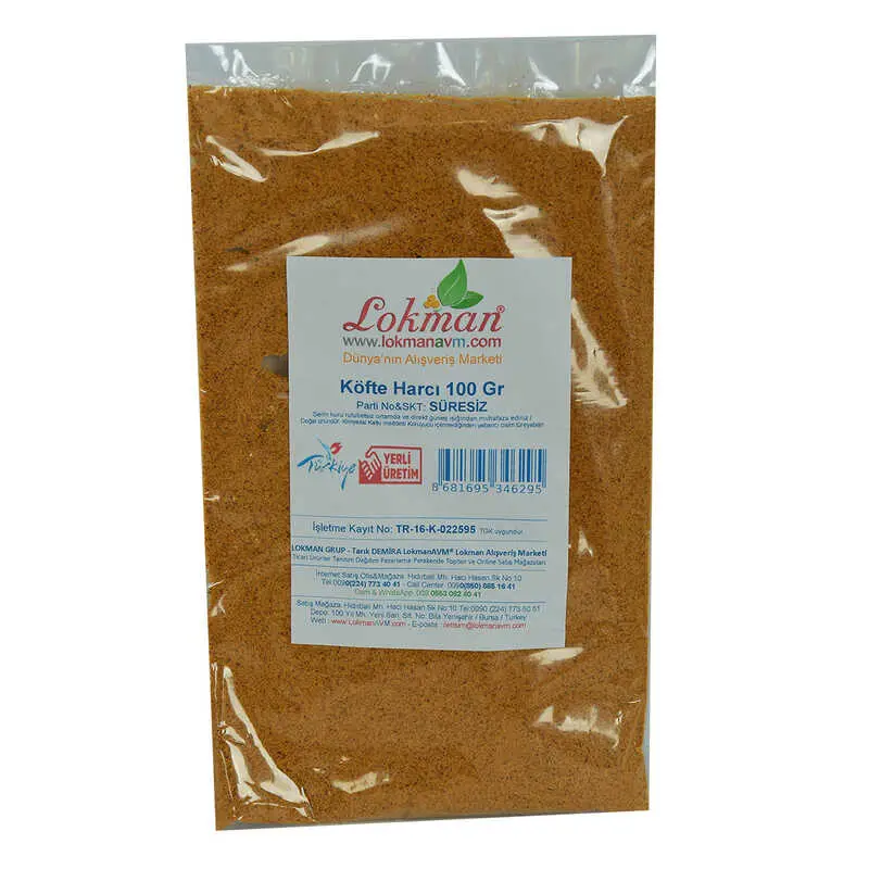 Köfte Harcı Baharat Karışımı 100 Gr Paket 3