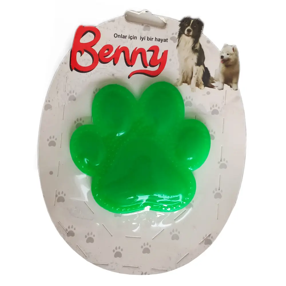 Benny Köpek Oyuncağı Pati 9,5 x 9 cm Yeşil 3