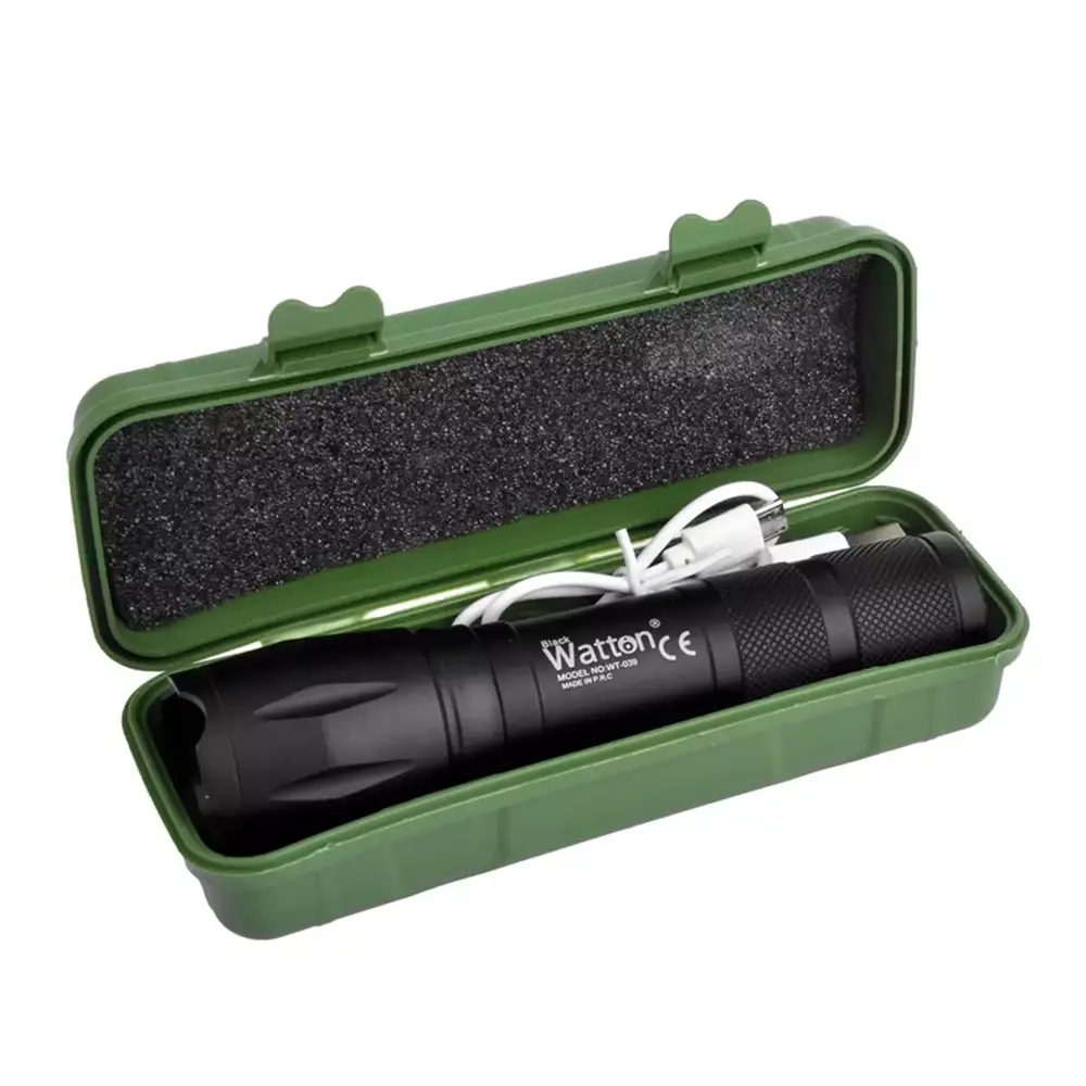 Powerbank Özellikli Uzun Menzilli EL Feneri Wt-039 4