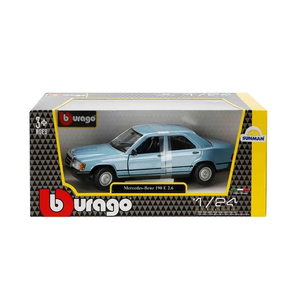 1021103 1:24 Mercedes Benz 1987 190 E Model Araba 2