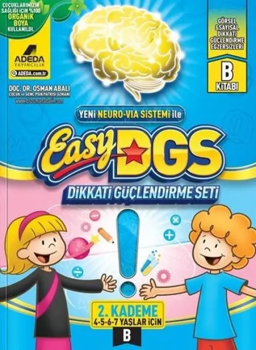 EASY Dikkati Güçlendirme Seti 4-7 yaş B çığı