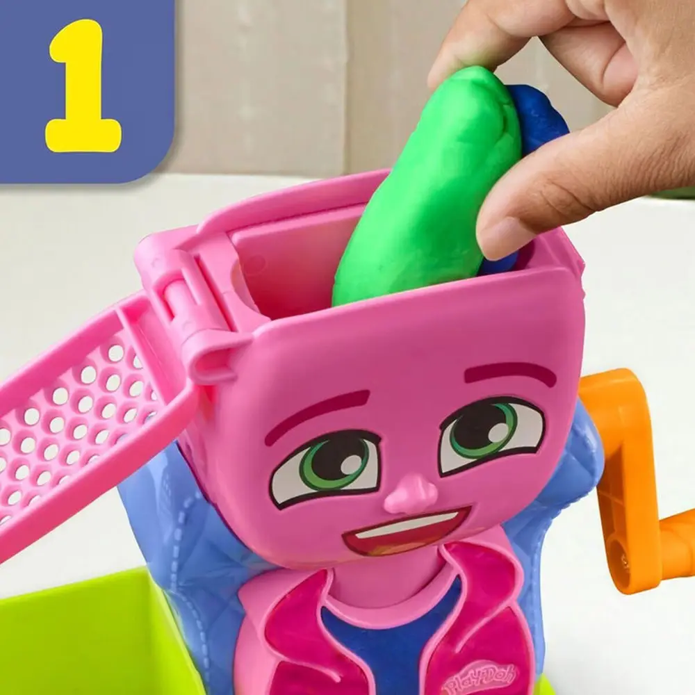 F8807 Play-Doh Renkli Kuaför Snu+3 yaş 4