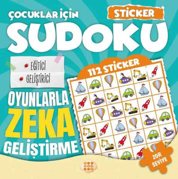 Çuklar için Sudoku - Hediyeli Zor Seviye 1