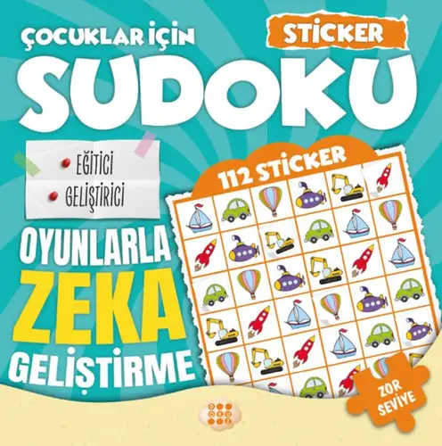 Çuklar için Sudoku -  Hediyeli Zor Seviye 1