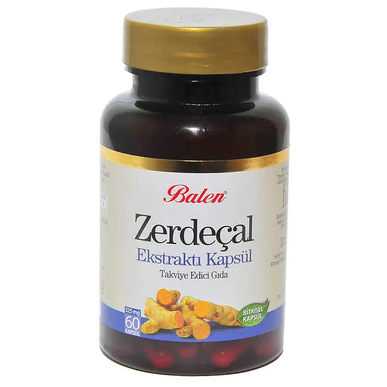 Zerdeçal Ekstraktı 60