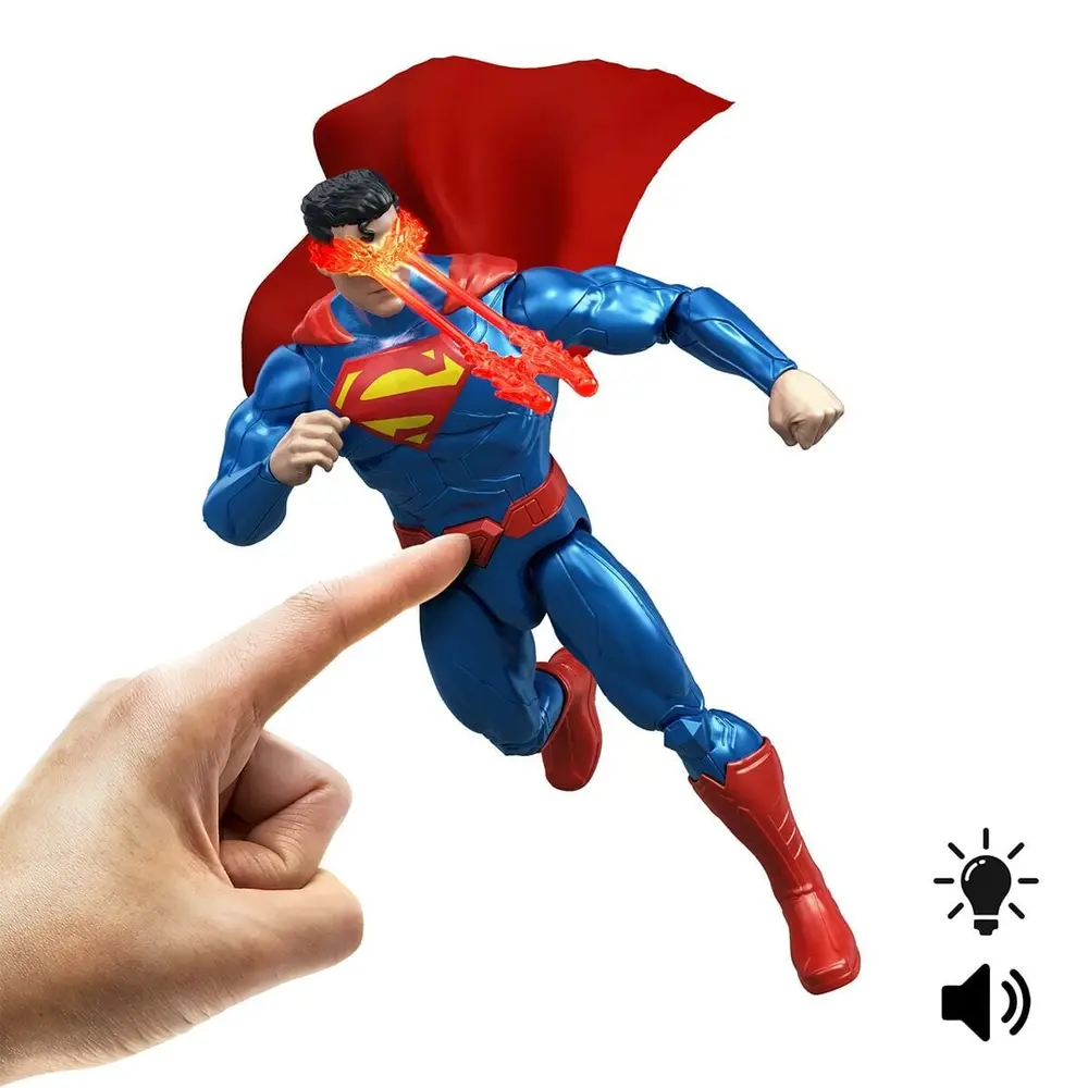 JMP85 DC Isı Görüşlü Superman Aksiyon Figürü 3