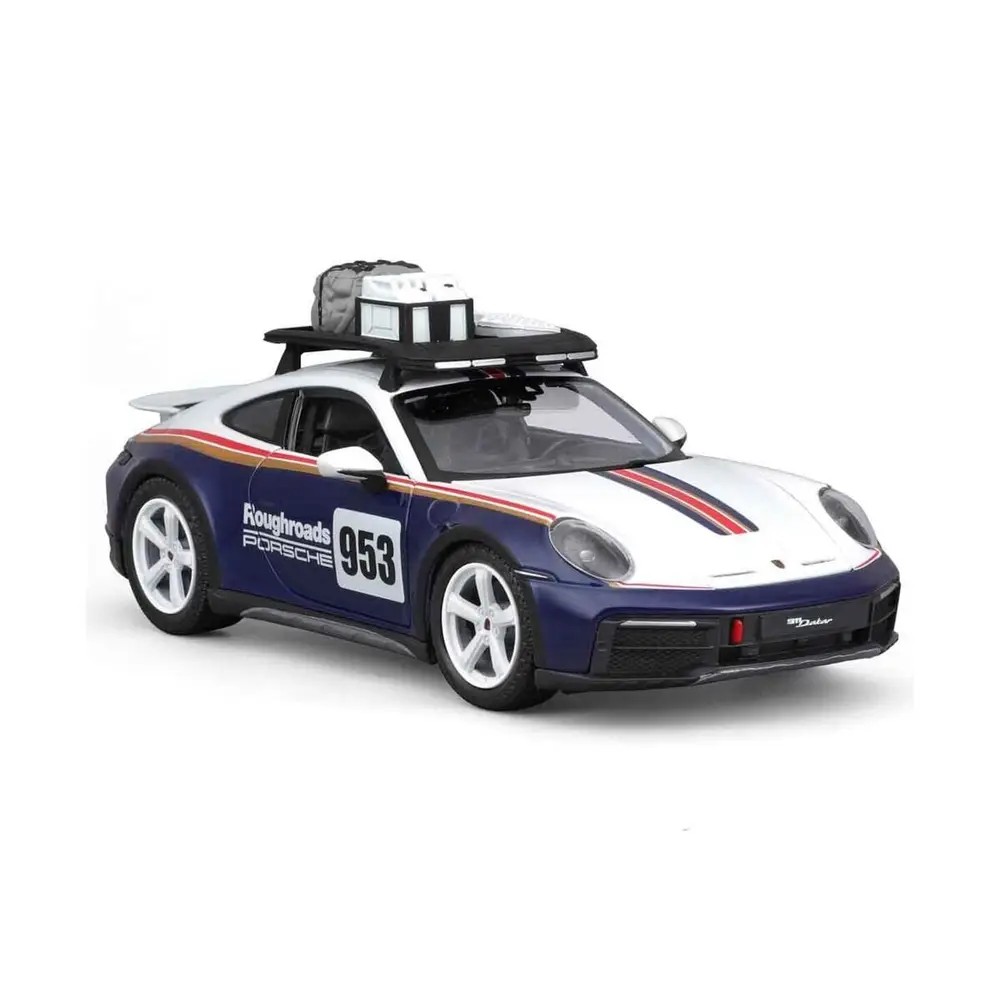 28029 Burago 1:24 Porsche 911 Dakar Model Araba -Sunman 2
