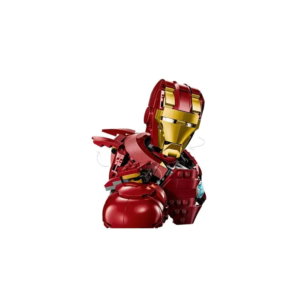 76327 Lego Marvel Iron Man 4 Büstü 436 parça +18 yaş 3
