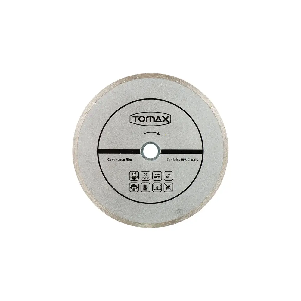 Tomax Sürekli Elmas Fayans Kesici Disk - 230x2,4x22