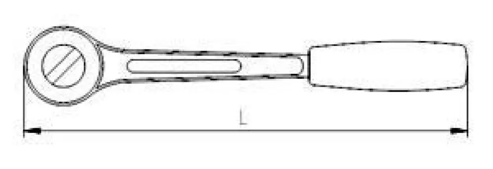 Elta 1514 1/2'' Cırcır Kol 250 mm 2