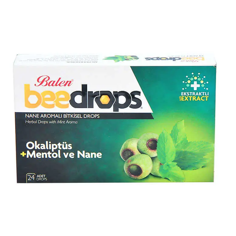 Nane Aromalı sel Drops 24Adet