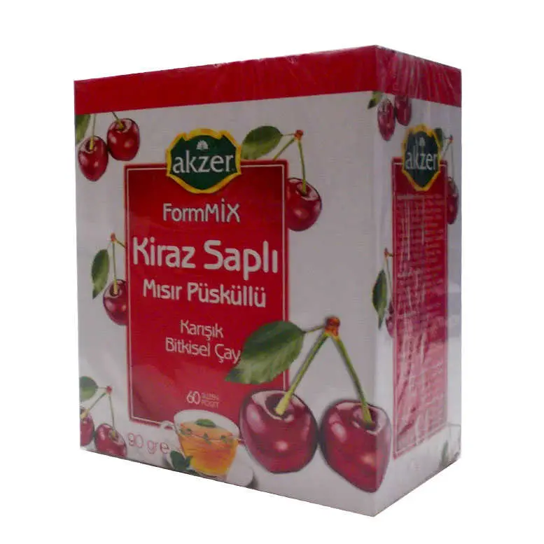 Kiraz Saplı Mısır Püsküllü sel Çay 60 Süzen Poşet 3
