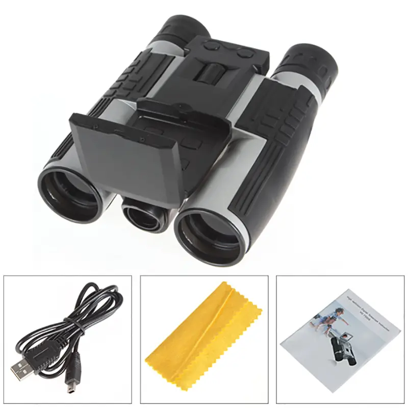 12x32 Zoom Dijital Dürbün 5 Mp Cmos Sensör 2.0 inc Tft Full Hd 1080P Dvr Fotoğraf Video Usb Dürbün 5