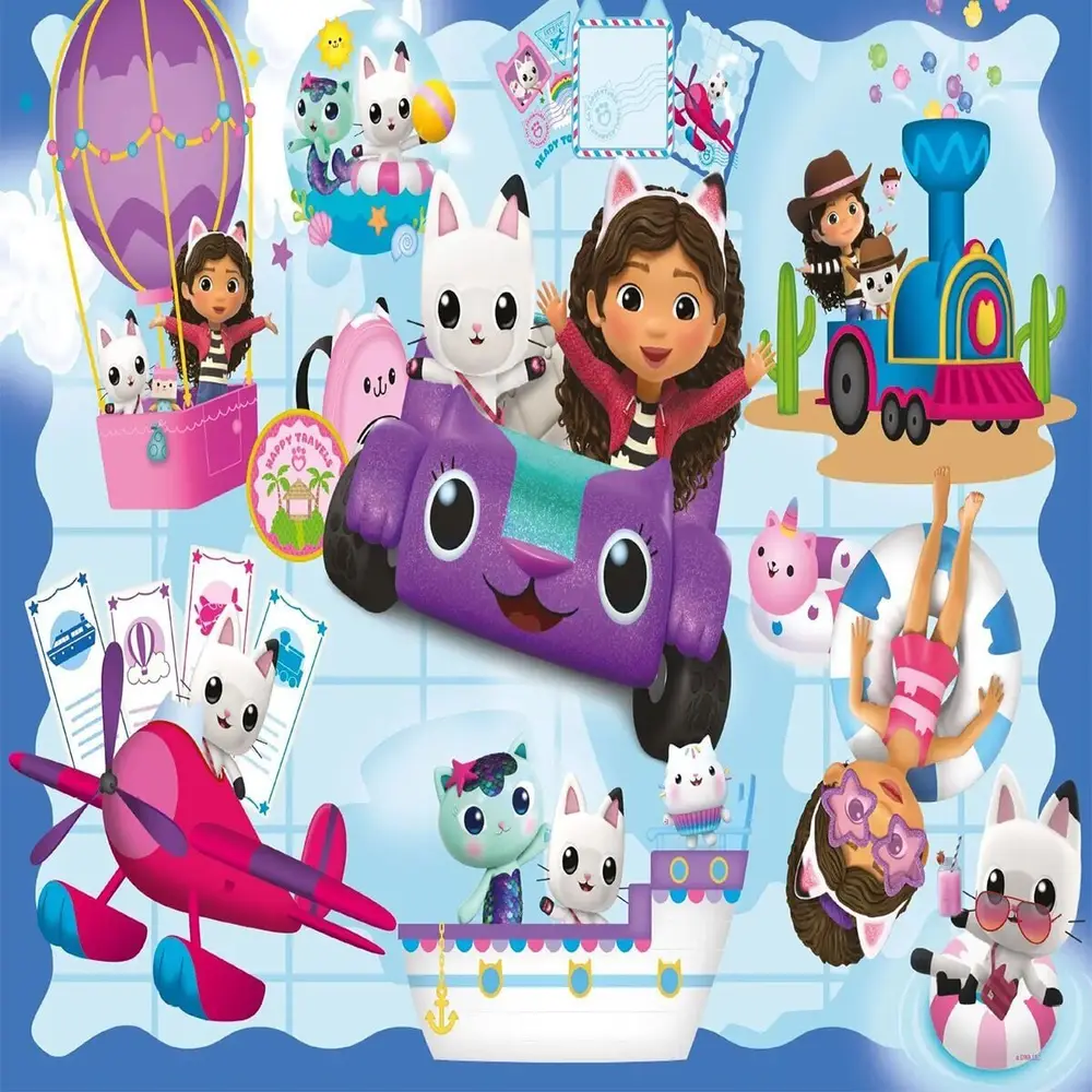 GB 714 GABBYS DOLLHOUSE PUZZLE 100 PRÇ 2