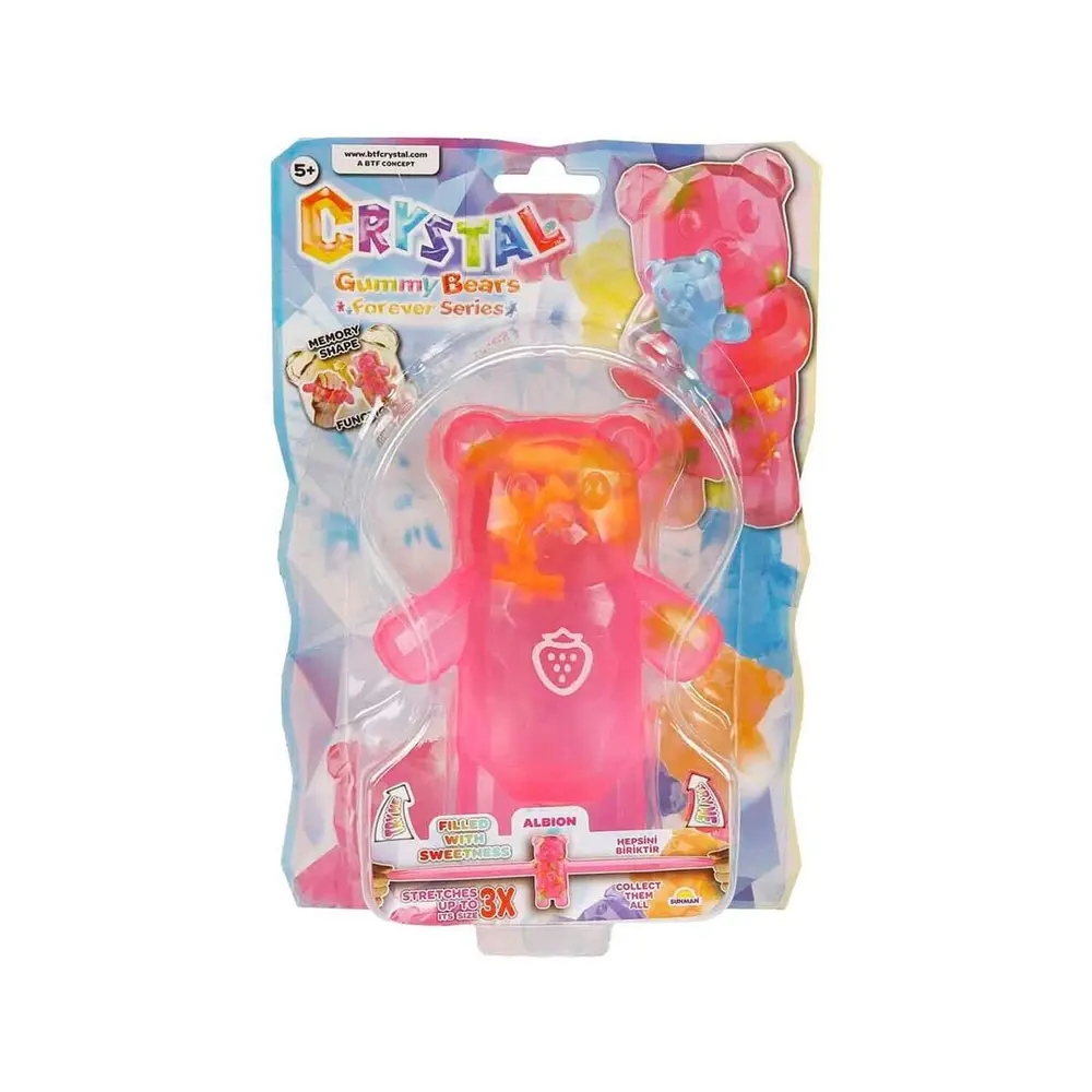 12348 SUN-BTF-FİGÜR CRYSTAL GUMMY BEARS FOREVER SERIES 14CM 6A(Belirtilen fiyat, tekli satış için adet fiyatıdır.) 5