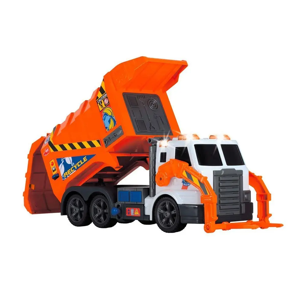 203308369 Dickie Garbage Truck
free wheel light sound B/O lifting fork wt 6
