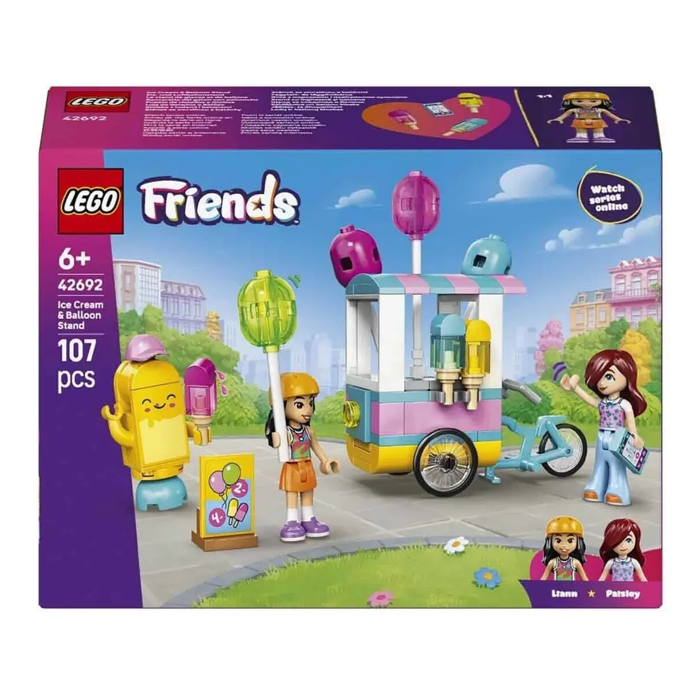 42692 Lego Friends Dondurma ve Bn Standı 107 parça +6 yaş 7