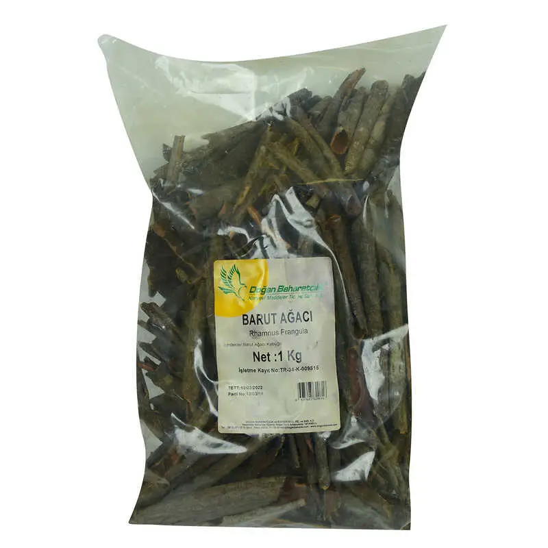 Doğal Barut Ağacı Kabuğu 1000 Gr Paket 3