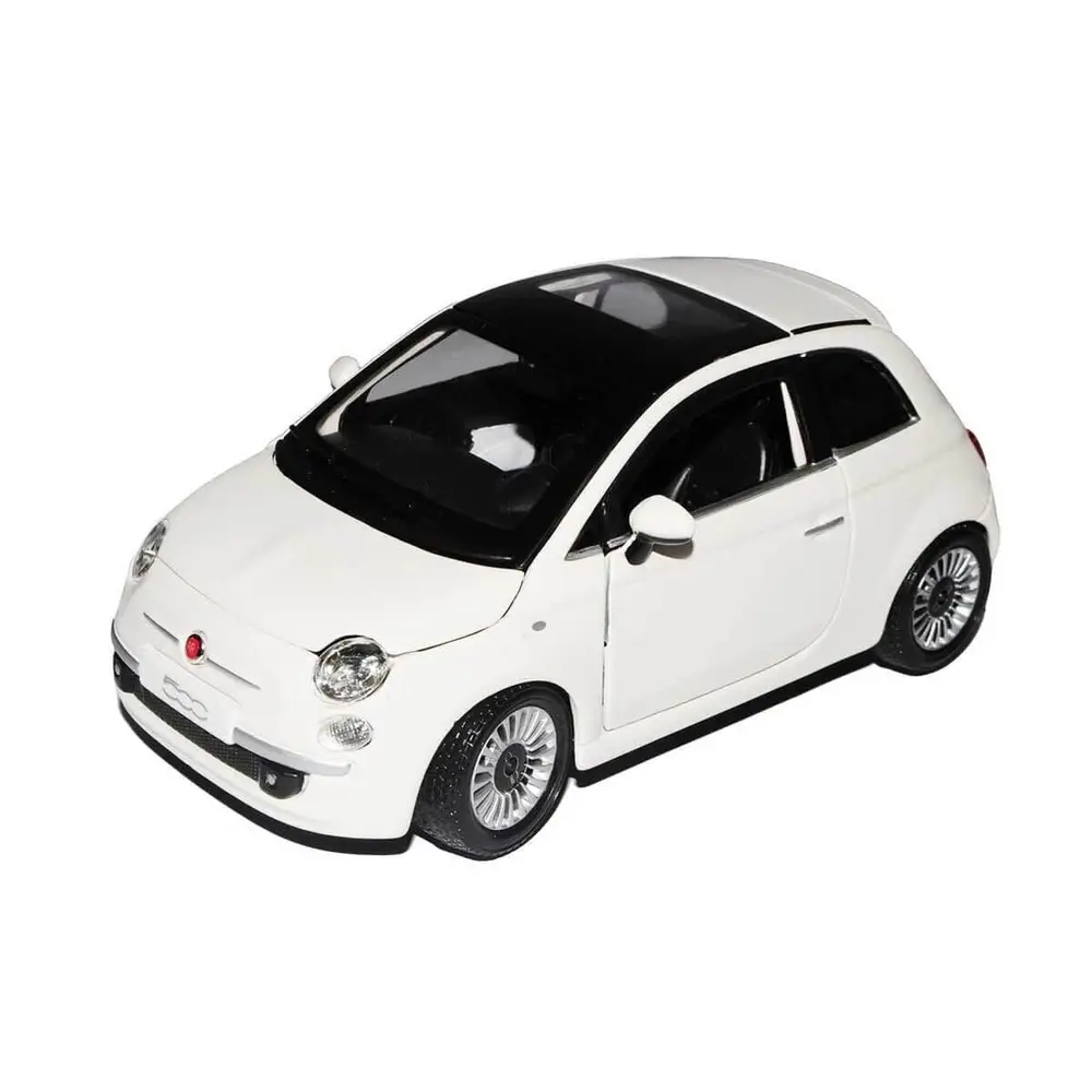 22106 Burago 1:24 Fiat 500 2007 Model Araba 3