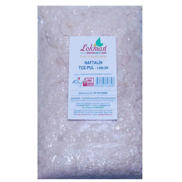 Naftalin Toz Pul 1000 Gr Pkt 3