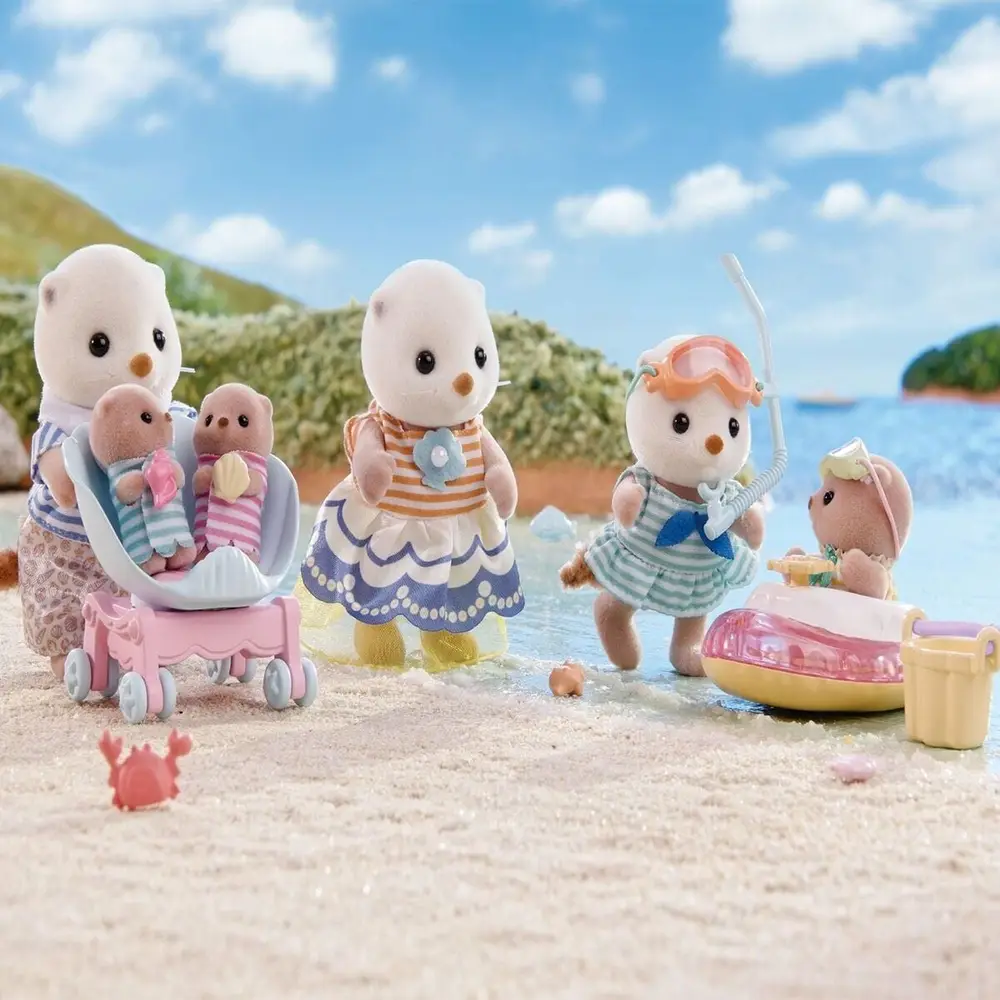 5803 Sylvanian Families Su Samuru Ailesi +3 yaş 3