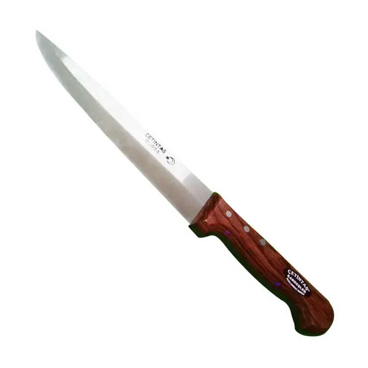 Çetintaş Bursa Kurban ve Kasap Bıçağı No:4, 21 cm, Ahşap Sap