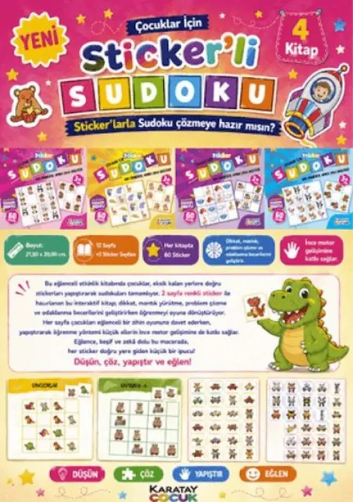 Çuklar İçin 'li Sudoku - 4