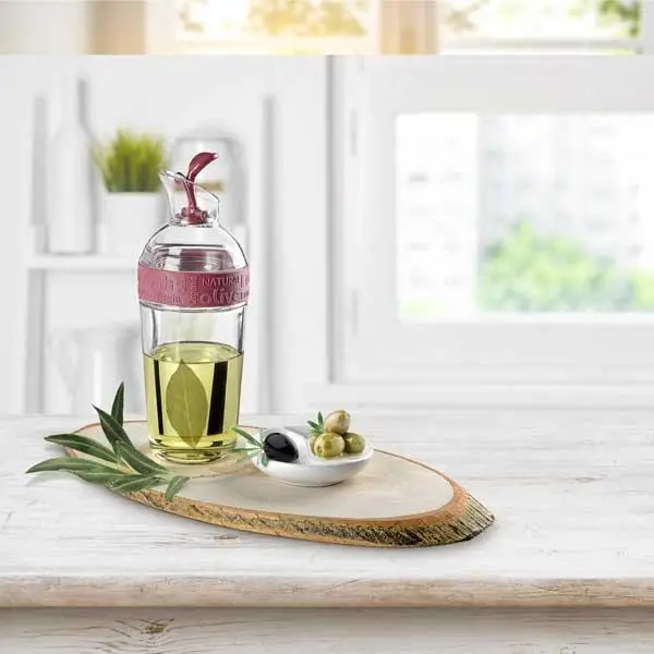 Cam Yağdanlık Fresh Ölçülü Yağ Şişesi Yağdanlık 2