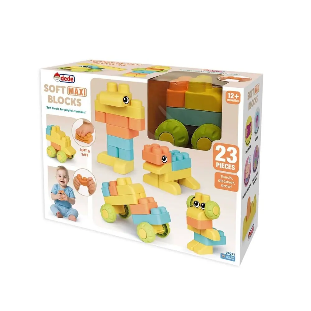 04071 YUMUŞAK MAXİ BLOKLAR 23 PRÇ 4
