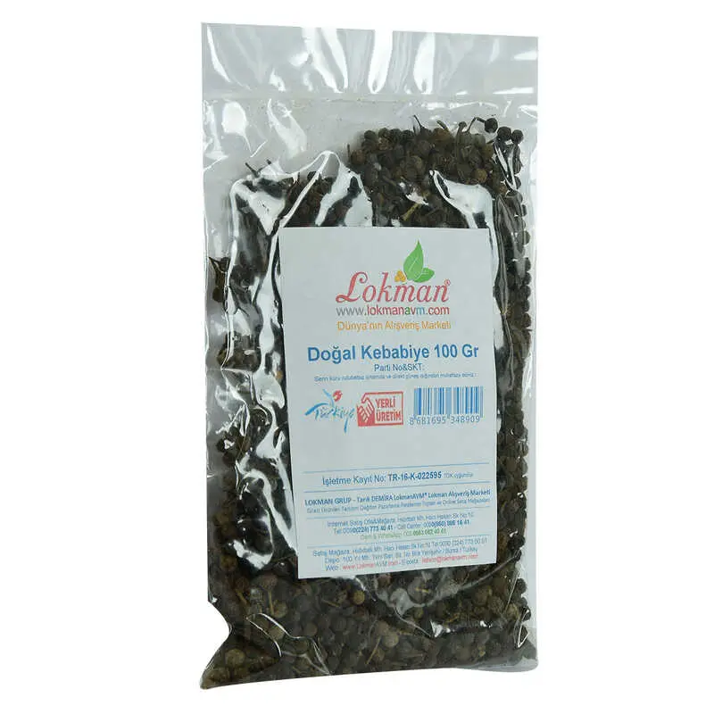 Kebabiye Tane Doğal 100 Gr Paket 4