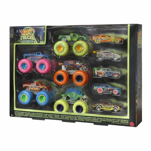HCB57 Trucks Karanlıkta Parlayan Araçlar, Hot Wheels Trucks -
