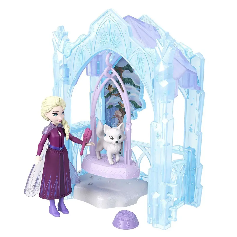 JFG29 Disney Frozen II Elsanın Mini Buzdan Kalesi 2