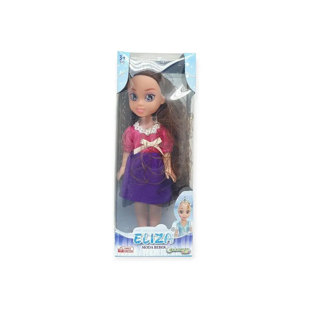Karlar Ülkesi - Karlar Kraliçesi Bebek 25 cm - Esmer - 1 ADET 2