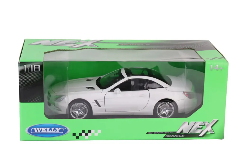 18046 WELLY 1 18 MERCEDES BENZ SL500 HARD 2