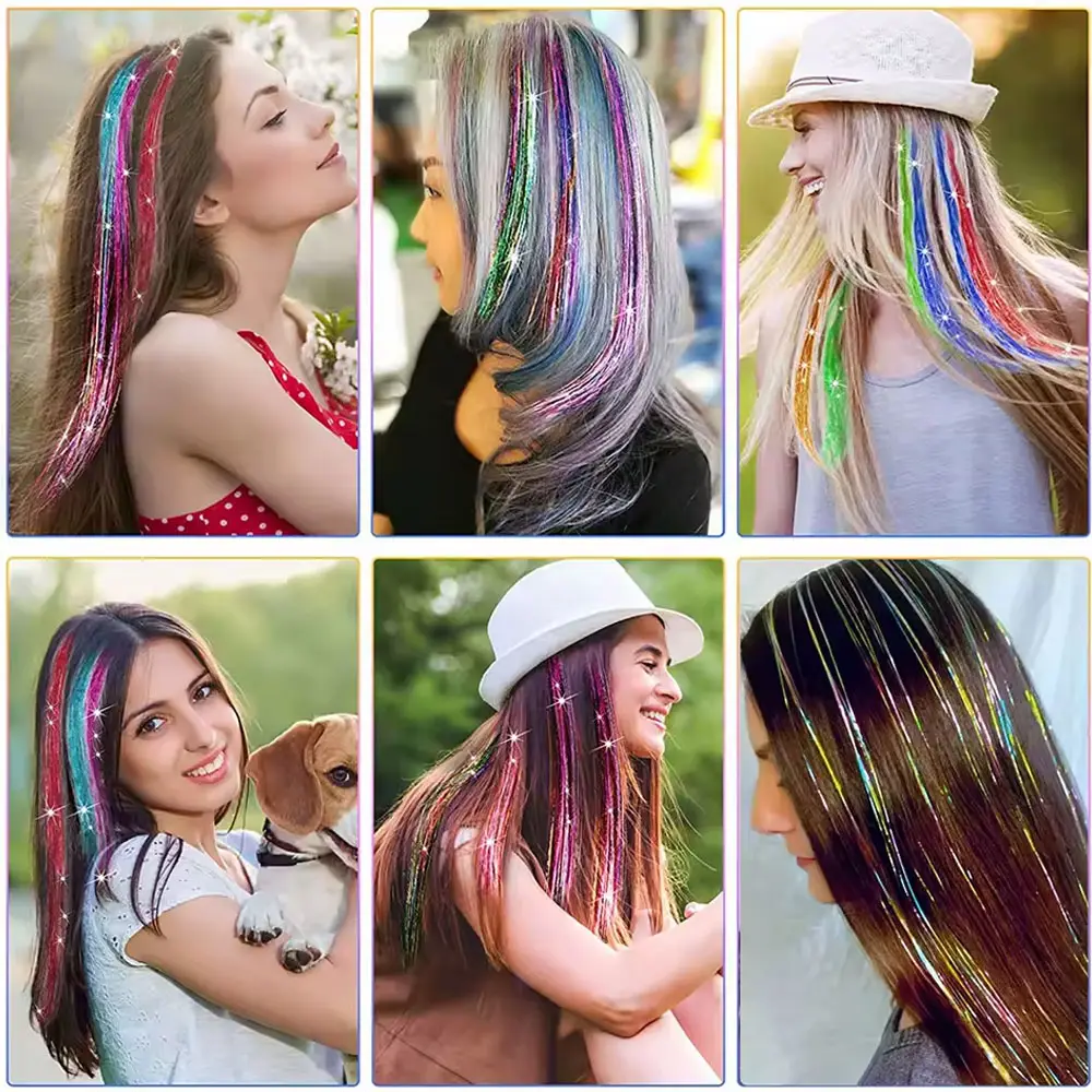 Klipsli Hair Tinsel  Simi / HTK22 2