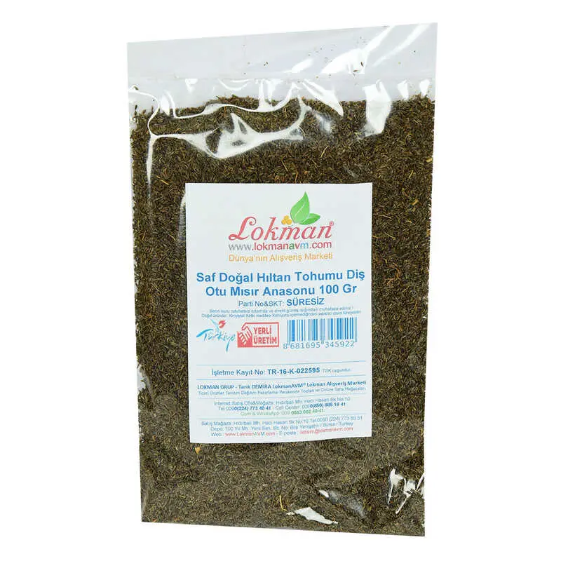 Hıltan u Diş Otu Mısır Anasonu Doğal 100 Gr Paket 3