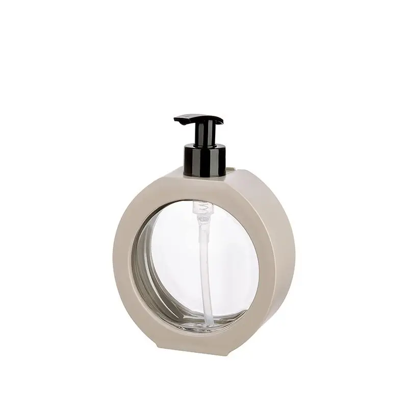 350 ML Tezgah Üstü Oval Banyo Mutfak Sıvı Sabunluk Banyo Mutfak Bulaşık Labo Deterjanlık