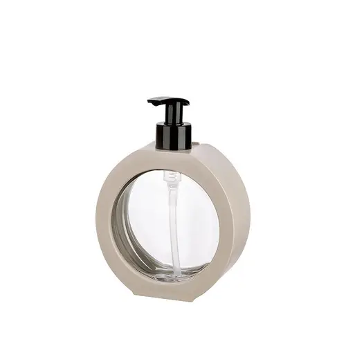 350 ML Tezgah Üstü Oval Banyo Mutfak Sıvı Sabunluk Banyo Mutfak Bulaşık Labo Deterjanlık