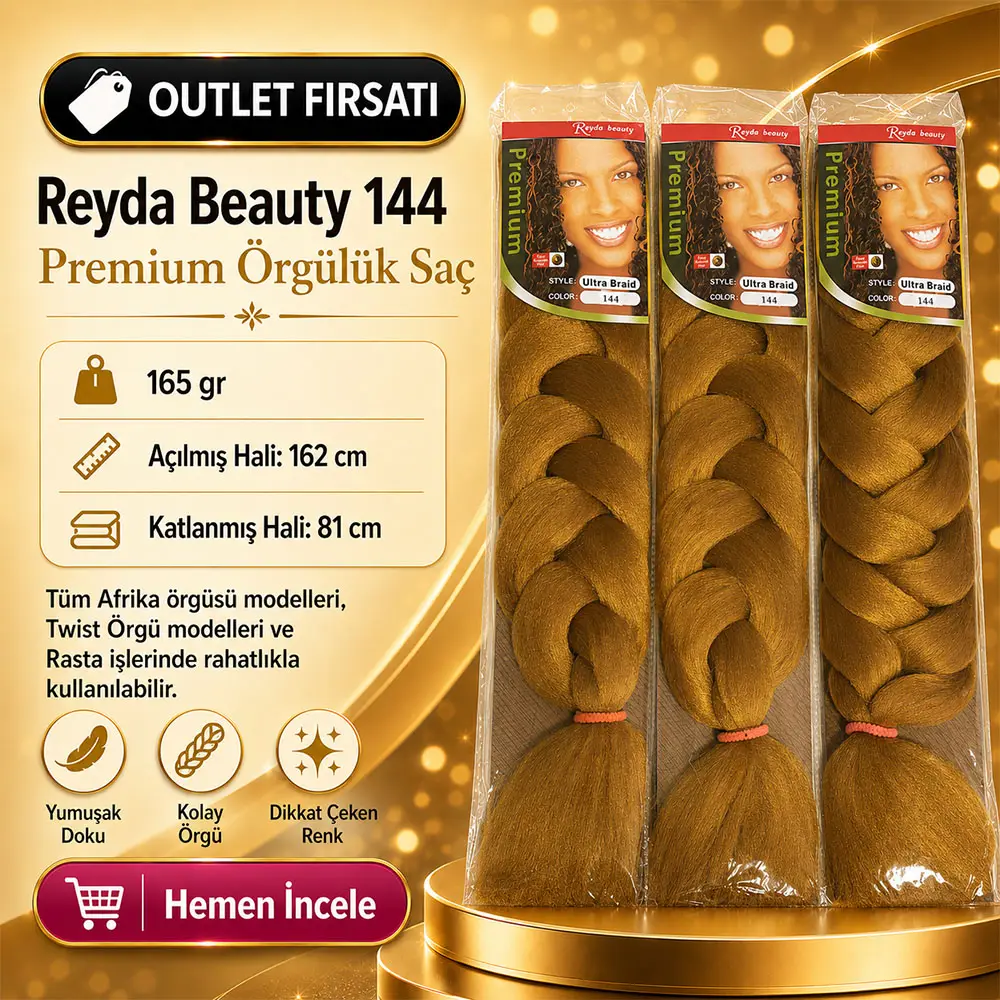 3 Paket / Afrika Örgüsü Ve Rasta İçin Sen 144
