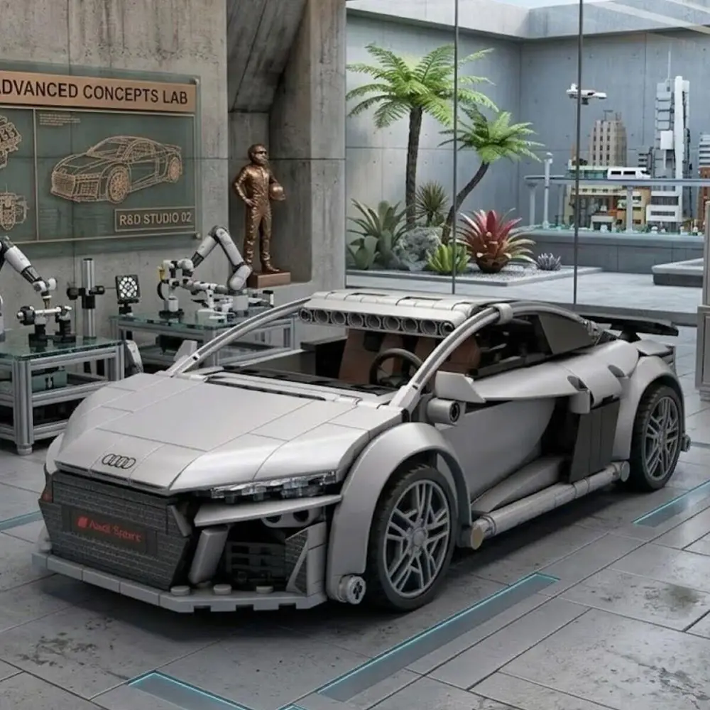 C57012W CADA AUDİ R8 536 PARÇA BLK OYUNCAK 3