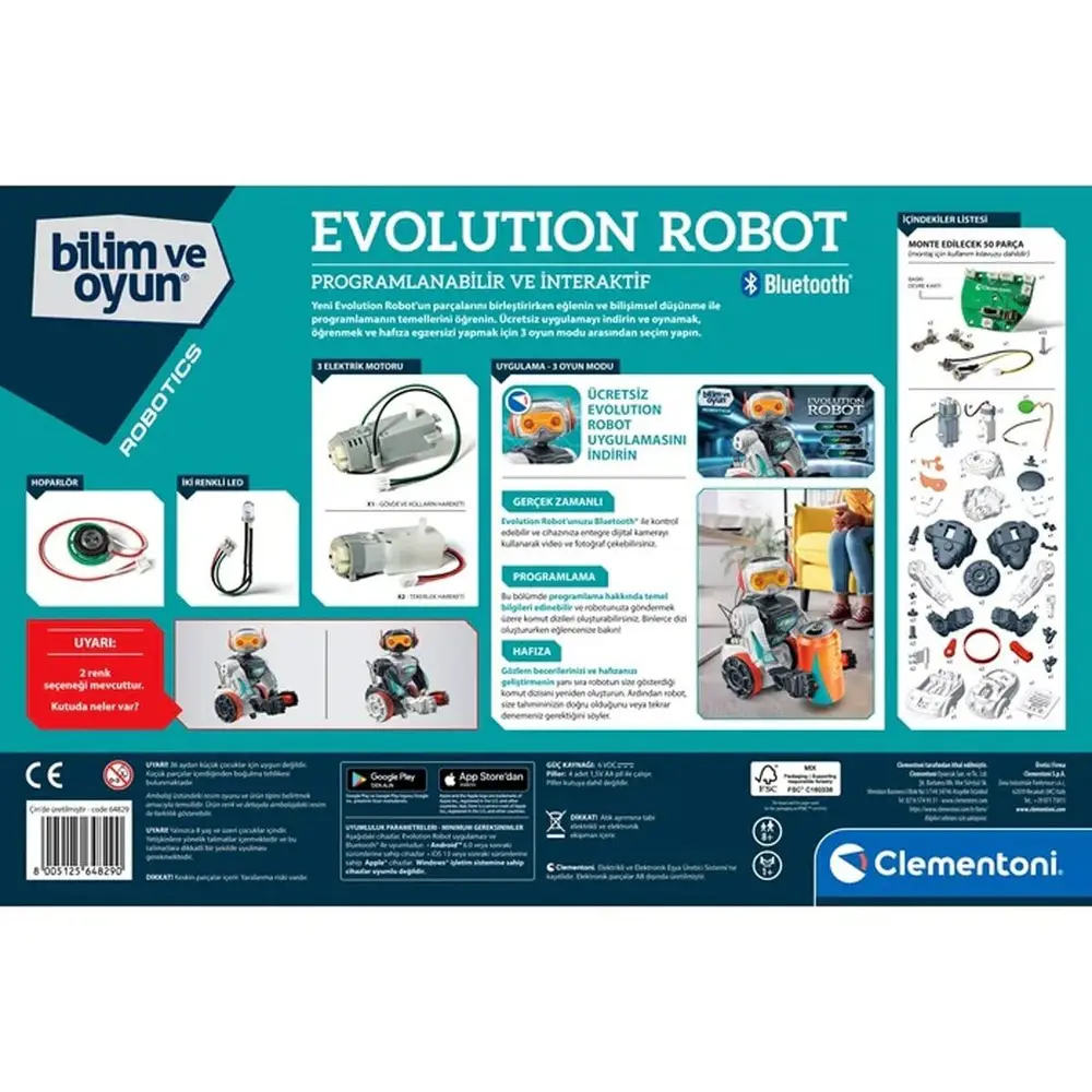 64829 Robotik Laboratuvarı - Evolution Robot +8 yaş 3