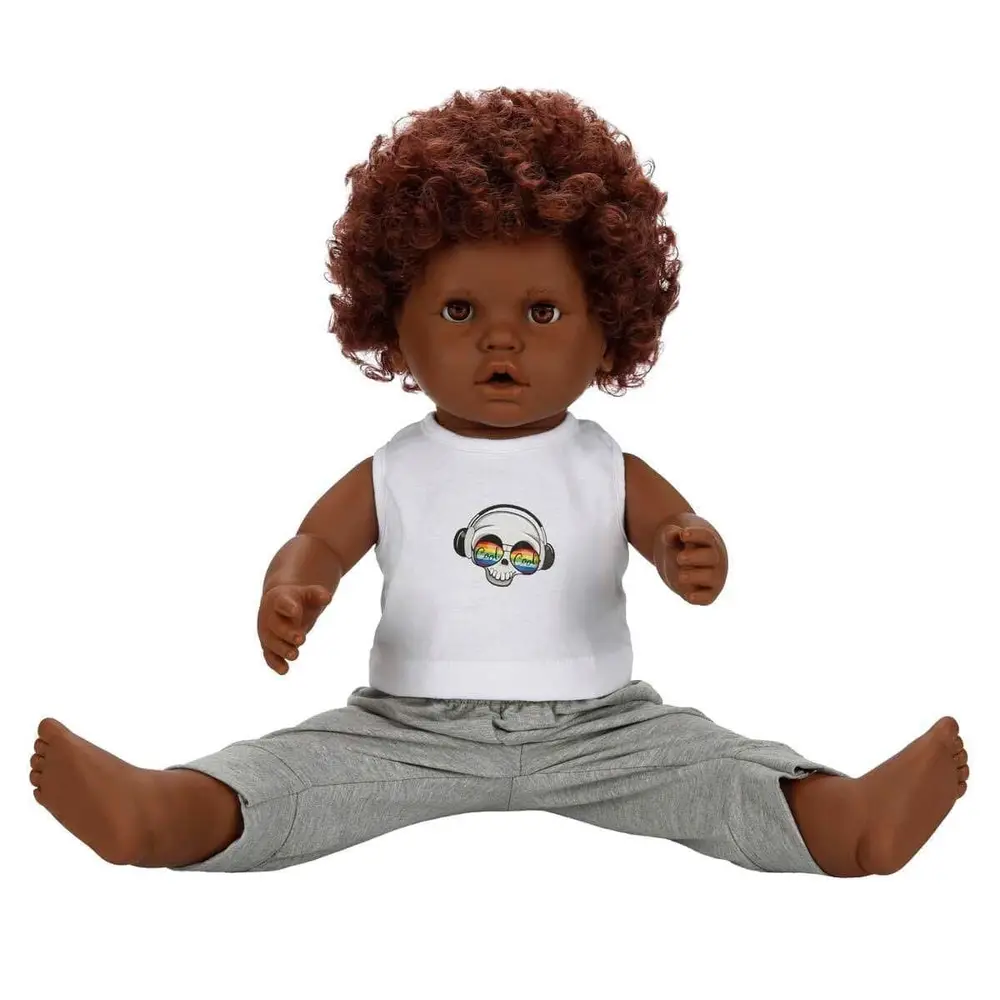 1060091 Dada Kıvırcık lı Bebek 60 cm -Sunman 4