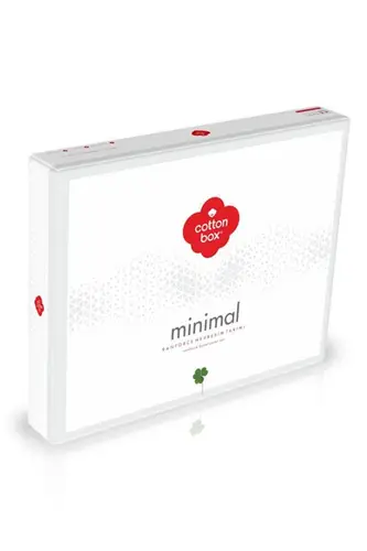 Minimal Çift Kişilik Nevresim Takımı Oniks Karamel