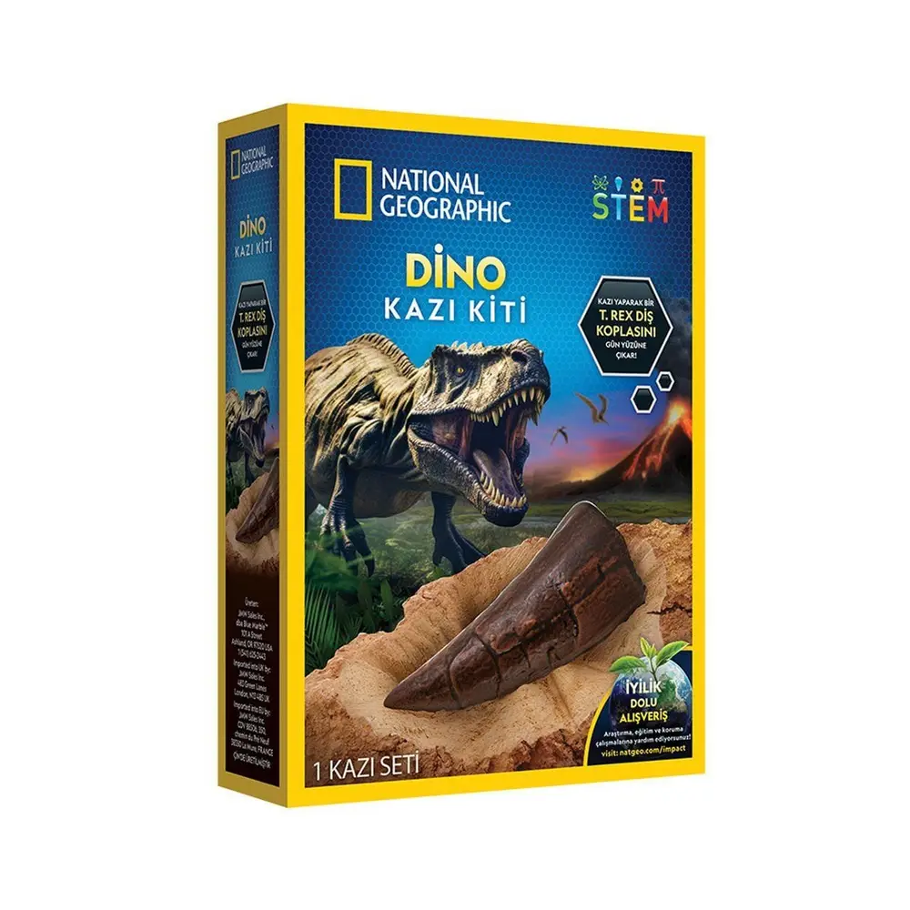 NAT06002 Dino Kazı Kiti - RTNGDINO2 +8 yaş