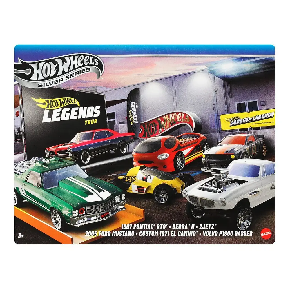 JBY78 Hot Wheels Efsane Temalı Çoklu Arabalar 6